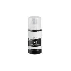 Epson 114 foto negro botella de tinta compatible (C13T07B140)