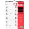 782100026 FINOCAM CALENDARIO DE PARED PARA ESCRIBIR DOS COLUMNAS M-210X300MM MV NEUTRO 2026
