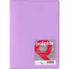 01471295 GRAFOPLÁS CARPETA CON FUNDAS POLIPLÁS SOLDADAS FOLIO 30 FUNDAS PP SEMIRÍGIDO TRANSLÚCIDO LAVANDA SOFT