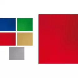 68000820 GRAFOPLÁS CARTULINA METALIZADA 50X65CM 230GR PACK DE 10H VERDE