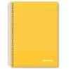 IMP0106 IMPREX CUADERNO ESPIRAL TAPA PP A5 80H 90GR 4X4 AMARILLO