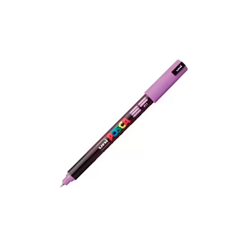 289934000/317958000 POSCA MARCADOR  PC-1MR NO PERMANENTE PUNTA EXTRAFINA 0.7MM LAVANDA