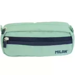 081148SNCGR MILAN PORTATODO RECTANGULAR 2 CREMALLERAS SERIE 1918 VERDE