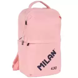 624201SNCP MILAN MOCHILA URBANA COMPACTA CON CIERRE DE SEGURIDAD 15L COLECCIÓN 430 SINCE 1918 ROSA