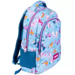 624601RL2 MILAN MOCHILA ESCOLAR 2 CREMALLERAS 21L SERIE ESPECIAL ROLLER 2