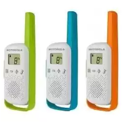 B4P00811MDKMAW MOTOROLA WALKIE TALKIE T42 TRIPLE PACK