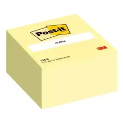 7100172238 POST-IT CUBO DE NOTAS 636-B 450H 76X76MM CANARY YELLOW