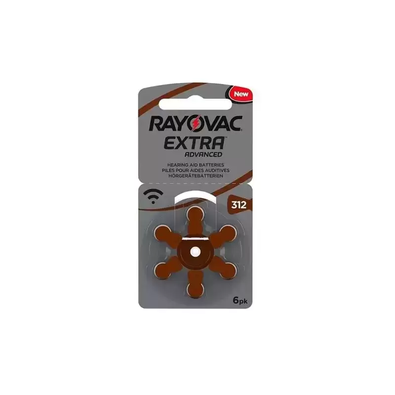 RAYAE312 RAYOVAC PILA DE AUDIFONO ZINC 312AE 1