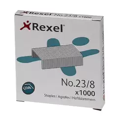 2101054 REXEL GRAPAS 23/8 GALVANIZADAS -CAJA DE 1000-