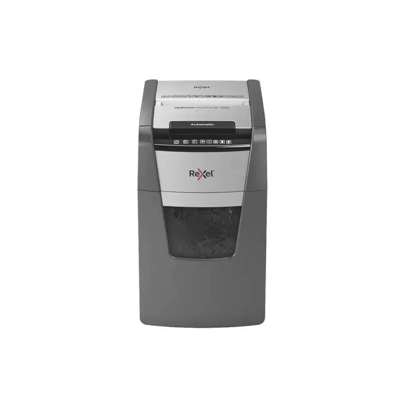 2020130XEU REXEL DESTRUCTORA OPTIMUM AUTOFEED + 130X CORTE PARTÍCULAS AUTOALIMENTACION NEGRO
