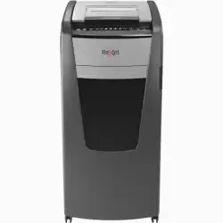 2020600XEU REXEL DESTRUCTORA AUTOMÁTICA OPTIMUM AUTOFEED 600X CORTE PARTICULAS P-4 (4X30MM) ANTIATASCO  NEGRO