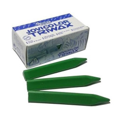 97304 JOVI CERAS JOVICOLOR TRIWAX 82MM UNICOLOR VERDE CLARO CAJA 12 UD