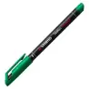842/36 STABILO MARCADOR PERMANENTE OHPEN UNIVERSAL PUNTA FINA 0.7MM VERDE CAJA 10 UD