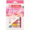 9021708M TALENS ART CREATION SET ACRÍLICO TUBO 12ML COLORES SURTIDOS ESTUCHE 8 UD