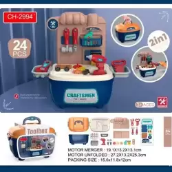 CH-2994 ROYMART MINI SET HERRAMIENTAS 24 PIEZAS +3 AÑOS