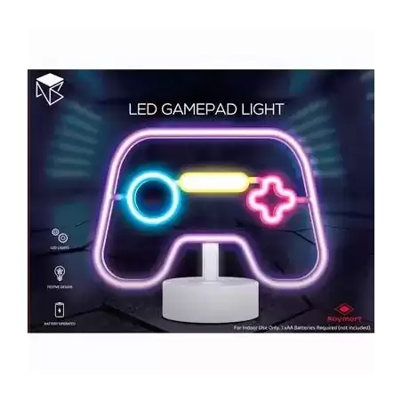 NH-378 ROYMART LÁMPARA DE NEÓN FIGURA GAMEPAD