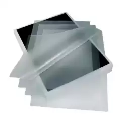 0101CARAD/100R YOSAN FUNDAS DE PLASTIFICAR 216X303 80 MICRAS A4 ADHESIVA CAJA 100 UD