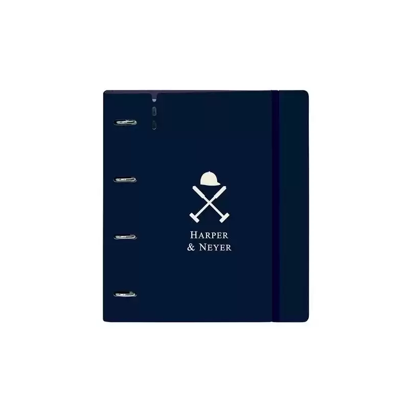 512459667 SAFTA CARPEBLOCK ANILLAS 4X35MM C/RECAMBIO 100H A4 TAPAS PP FOAM C/SEPARADORES HARPER & NEYER