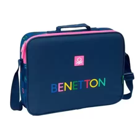 612550385 SAFTA CARTERA EXTRAESCOLARES BENETTON DAMERO