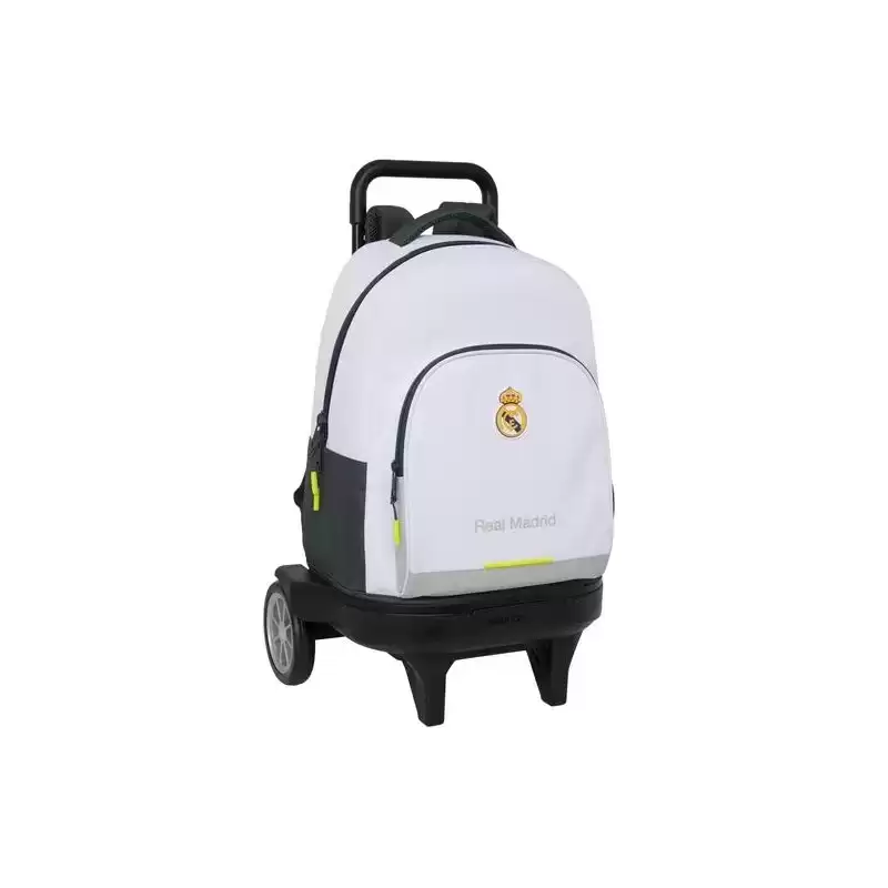 612554218 SAFTA MOCHILA GDE. C/RUEDAS COMPACT EVOL. EXT. REAL MADRID EQUIPACIÓN 25/26