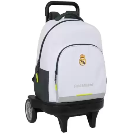 612554218 SAFTA MOCHILA GDE. C/RUEDAS COMPACT EVOL. EXT. REAL MADRID EQUIPACIÓN 25/26