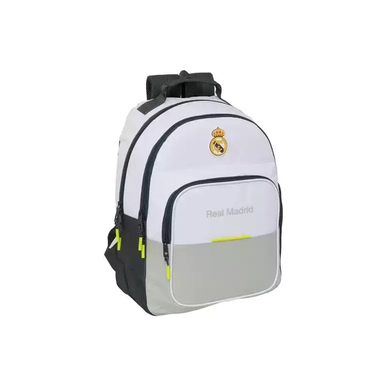 612554773 SAFTA MOCHILA DOBLE CON CANTONERAS ADAPT.CARRO REAL MADRID EQUIPACIÓN 25/26