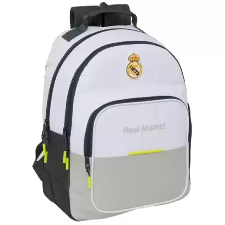 612554773 SAFTA MOCHILA DOBLE CON CANTONERAS ADAPT.CARRO REAL MADRID EQUIPACIÓN 25/26