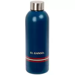 312409899 SAFTA BOTELLA TERMO ACERO INOXIDABLE 500ML EL GANSO "CLASSIC" AZUL