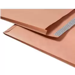 149100 SAM BOLSA FUELLE 229X324X30MM 120GR KRAFT VERJURADO