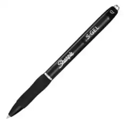 2136595 SHARPIE BOLÍGRAFO S-GEL PUNTA MEDIA 0.7MM NEGRO