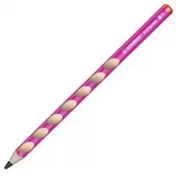 322/01-HB STABILO EASYGRAPH LAPIZ DIESTROS 322 HB ROSA -12U-