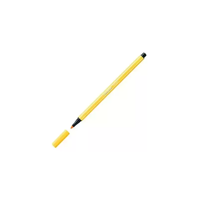 68/44 STABILO ROTULADOR PEN 68 AMARILLO CAJA 10 UD