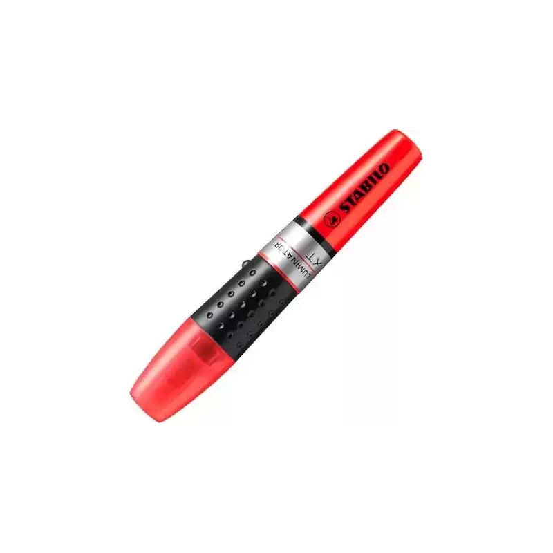 71/40 STABILO MARCADOR FLUORESCENTE LUMINATOR ROJO CAJA 5 UD