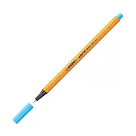 88/031 STABILO ROTULADOR POINT 88 AZUL NEÓN CAJA 10 UD