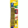 120 SBK8P1 STAEDTLER BLÍSTER CON 8 LÁPICES NORIS 120-2 + UNA GOMA NORIS 526 N40 + REGALO DE 1 AFILALÁPICES SIMPLE DE PLÁSTICO