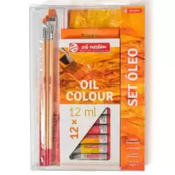 PO200041 TALENS ART CREATION SET ÓLEO 12 TUBOS X 12ML COLORES SURTIDOS