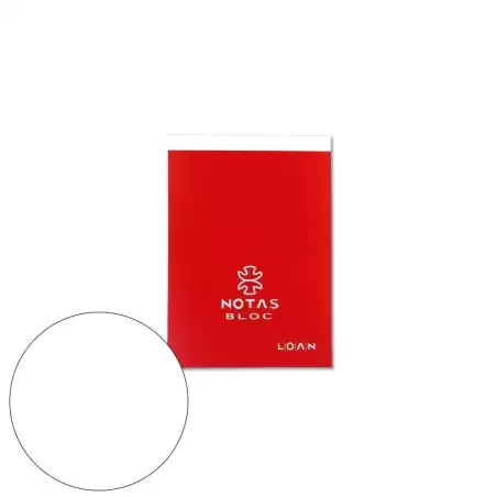 T-512/B TALONARIO BLOC DE NOTAS DOCEAVO BLANCO