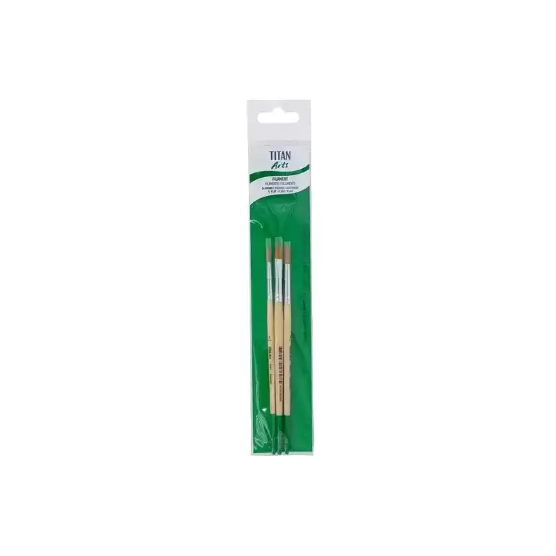 129258134 TITAN ARTS SET DE PINCELES 81/4-6