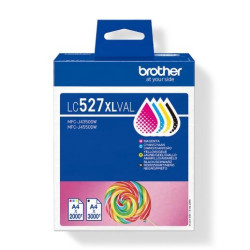 LC527VAL BROTHER TINTA BK/C/M/Y MFC-J4350DW/J4550DW - PACK 4 COLORES
