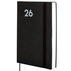621166026 FINOCAM AGENDA DYNAMIC MARA Y10-140X204MM 1DP TAPA BLANDA NEGRO 2026