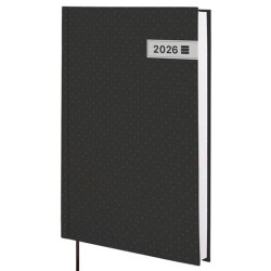 623536026 FINOCAM AGENDA DYNAMIC PORTO Y10-140X204MM 1DP TAPA DURA NEGRO 2026