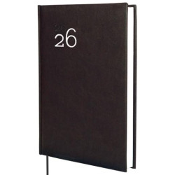 625185026 FINOCAM AGENDA DYNAMIC MILANO Y11-165X240MM 1DP TAPA DURA NEGRO 2026