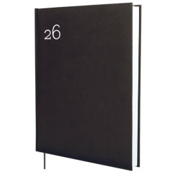625237026 FINOCAM AGENDA DYNAMIC MILANO Y12-210X270MM 1DP TAPA DURA NEGRO 2026