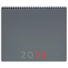625505026 FINOCAM PLANIFICADOR AGENDA + NOTAS 250X200MM MES VISTA GRIS 2026 INTERNACIONAL