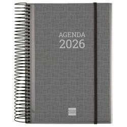 741200026 FINOCAM AGENDA ESPIRAL PERSONALIZABLE E10-155X212MM 1DP TAPA PP 2026