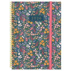 742233026 FINOCAM AGENDA ESPIRAL DESIGN COLLECTION E10-155X212MM SVH TAPA PP FLORA 2026