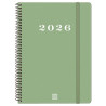 743502026 FINOCAM AGENDA ESPIRAL MY E10-155X212MM SVH TAPA DURA VERDE 2026