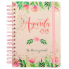 770320126 FINOCAM AGENDA ESPIRAL THE FLOWER JOURNAL E10-155X212MM 1DP TAPA DURA ROSA 2026