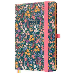 881543826 FINOCAM AGENDA MÍNIMAL DESIGN M4-118X168MM SVH TAPA DURA FLORA 2026