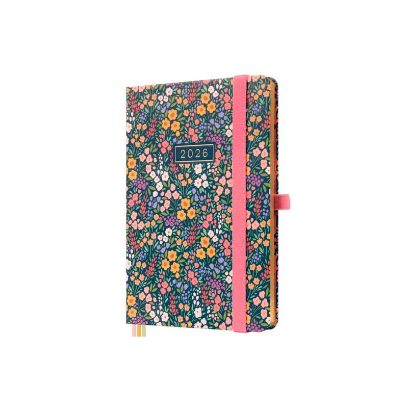 881543826 FINOCAM AGENDA MÍNIMAL DESIGN M4-118X168MM SVH TAPA DURA FLORA 2026